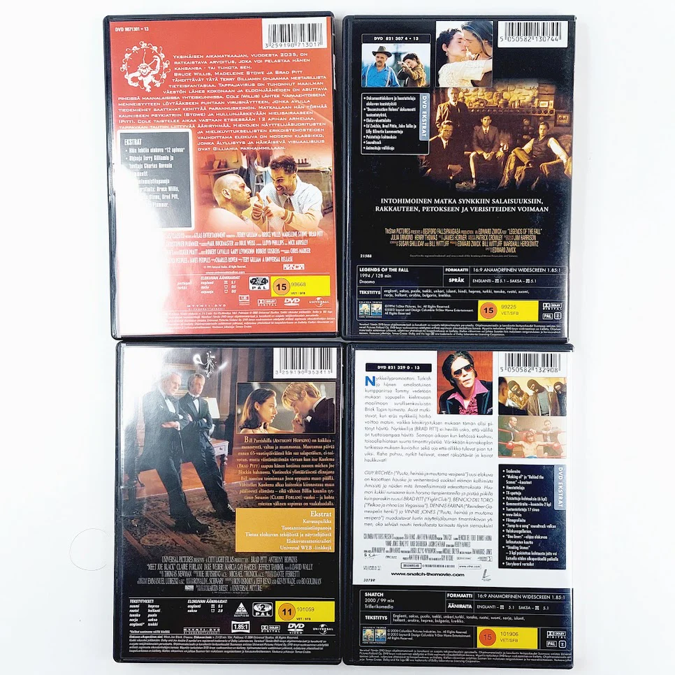 12 Apinaa - Intohimon Tuulet - Saanko esitellä: Joe Black - Snatch 4DVD Collection - Image 3