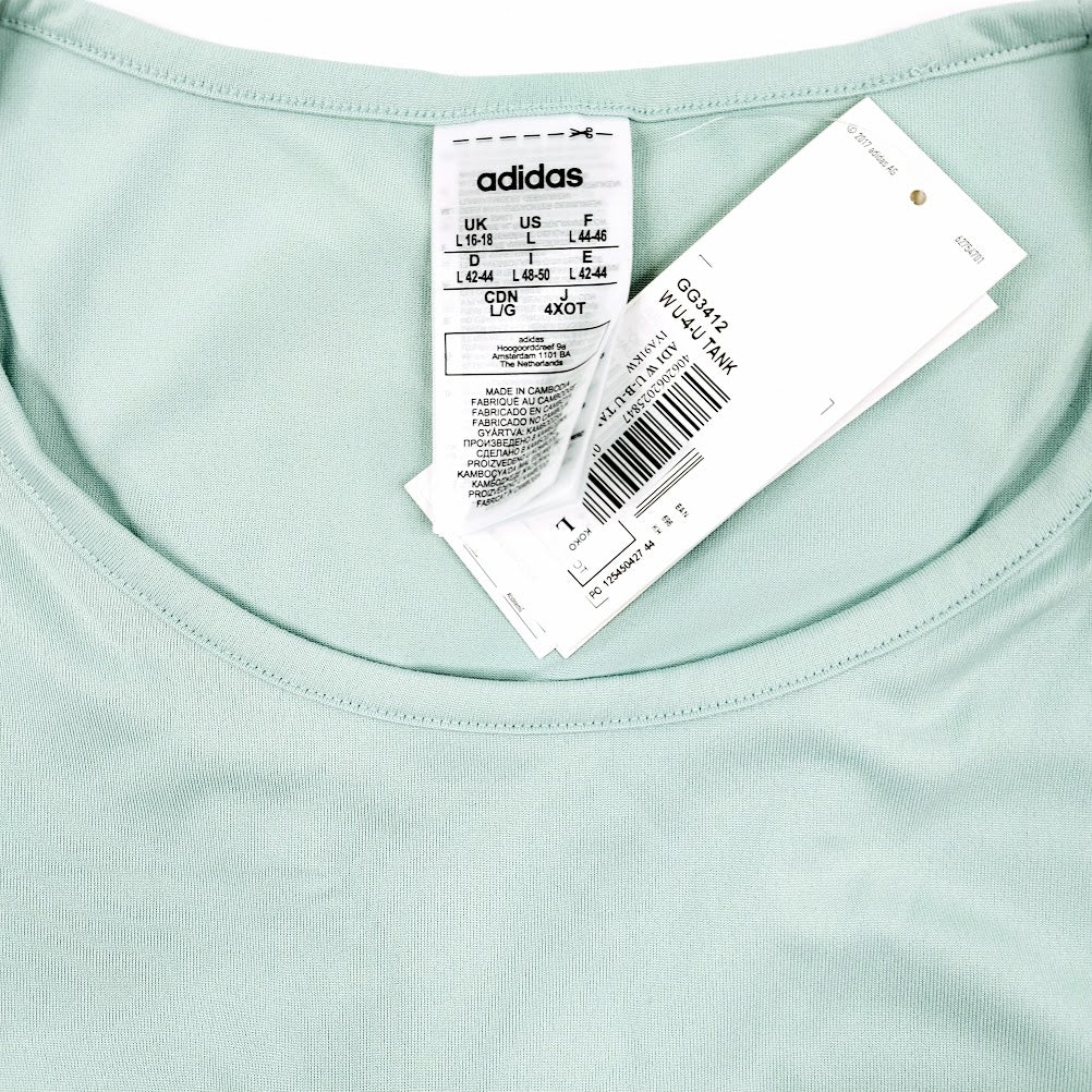 Adidas U4U Tank treenitoppi koko L - Image 3
