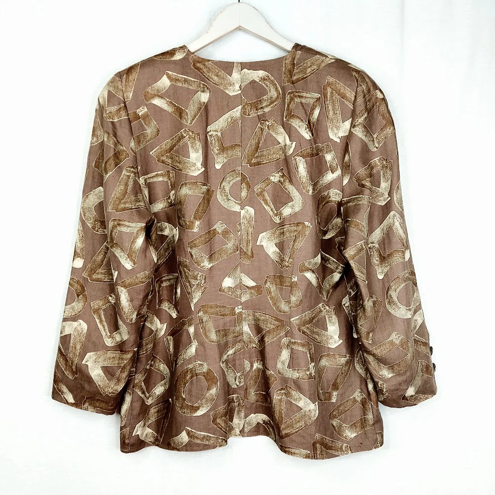 Andiata vintage pellavajakku koko 42 - Image 2