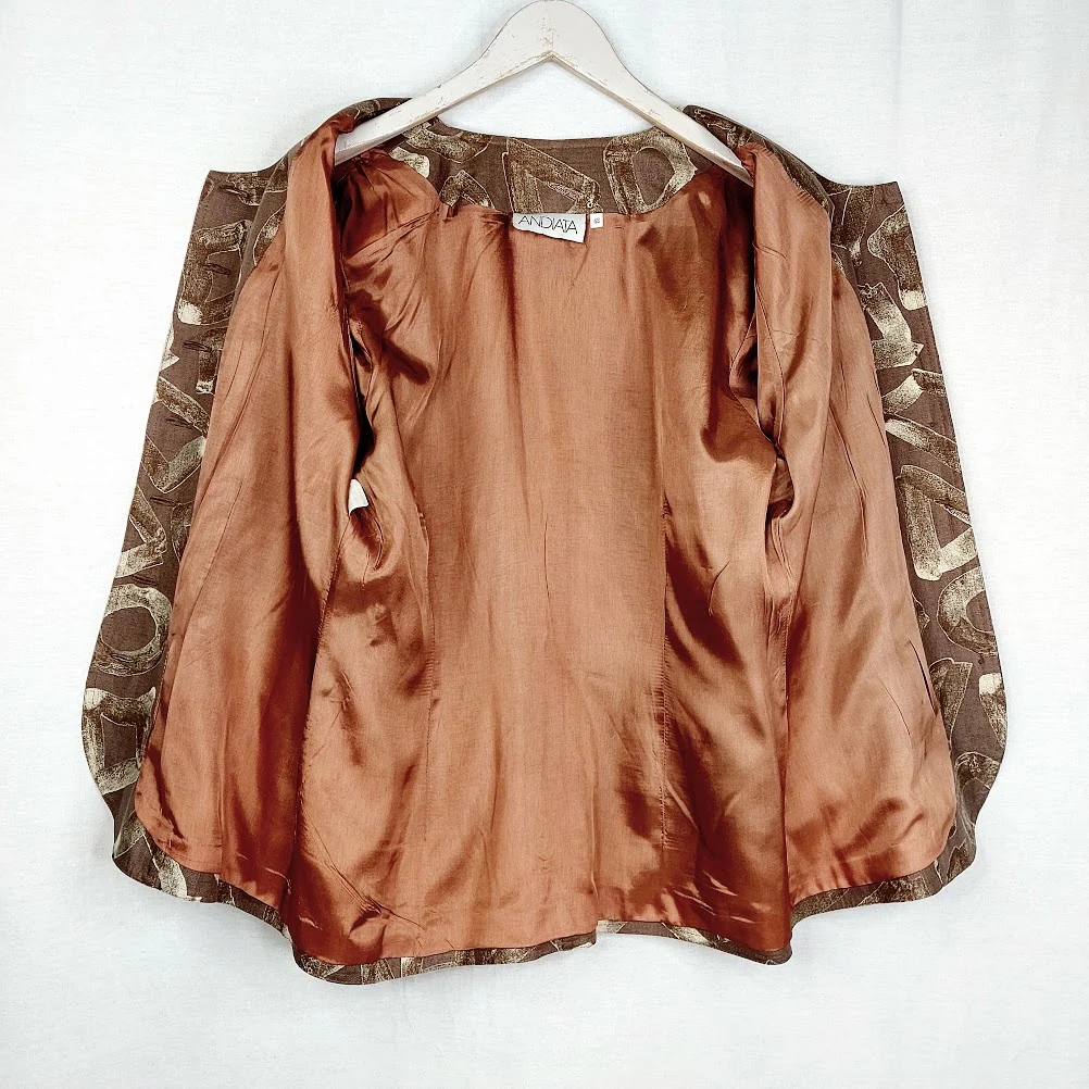 Andiata vintage pellavajakku koko 42 - Image 3