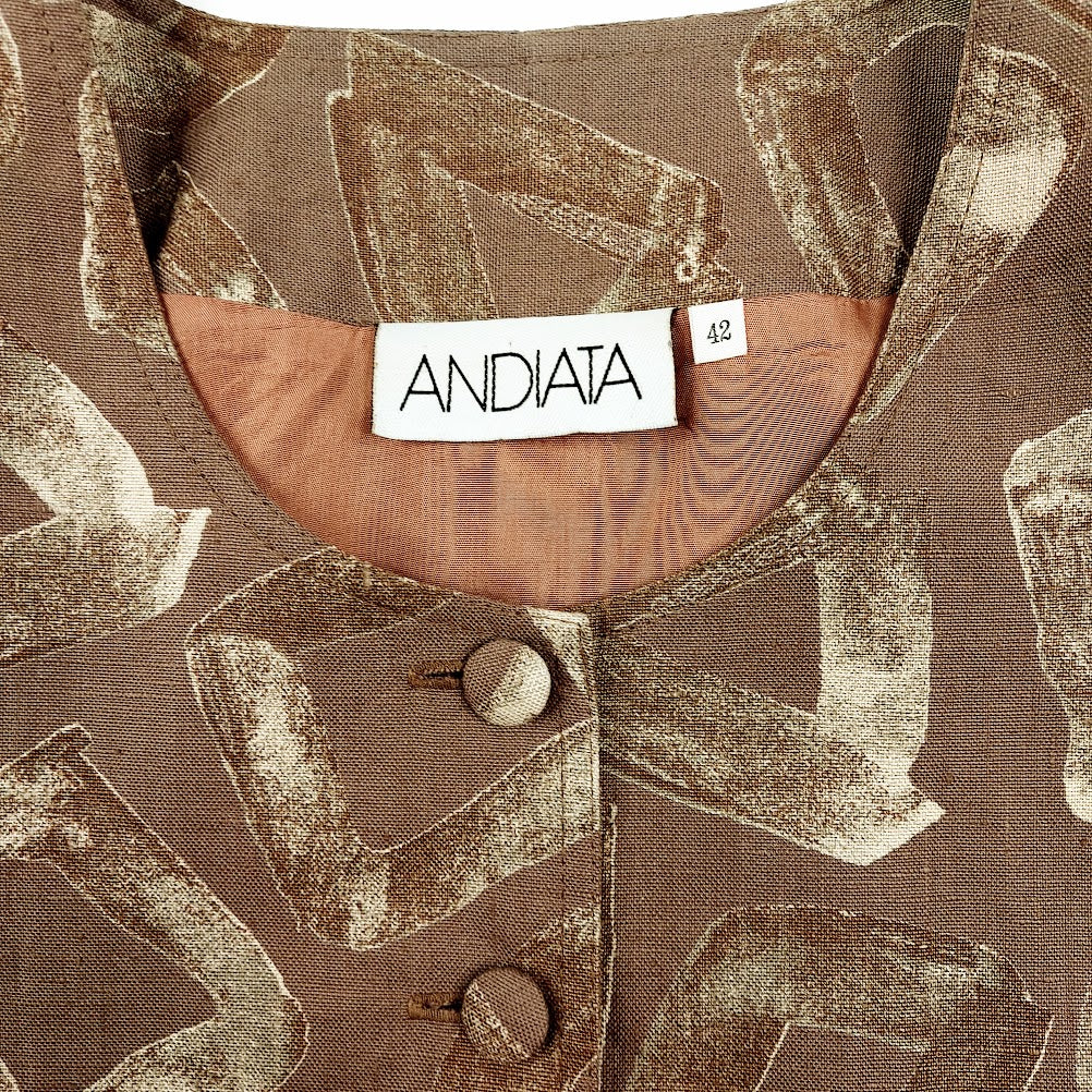 Andiata vintage pellavajakku koko 42 - Image 4