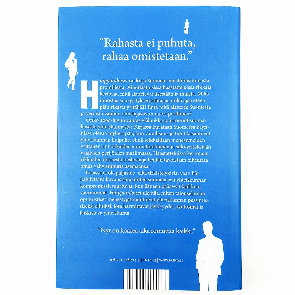 Anu Kantola, Hanna Kuusela: Huipputuloiset Suomen rikkain promille - Image 2