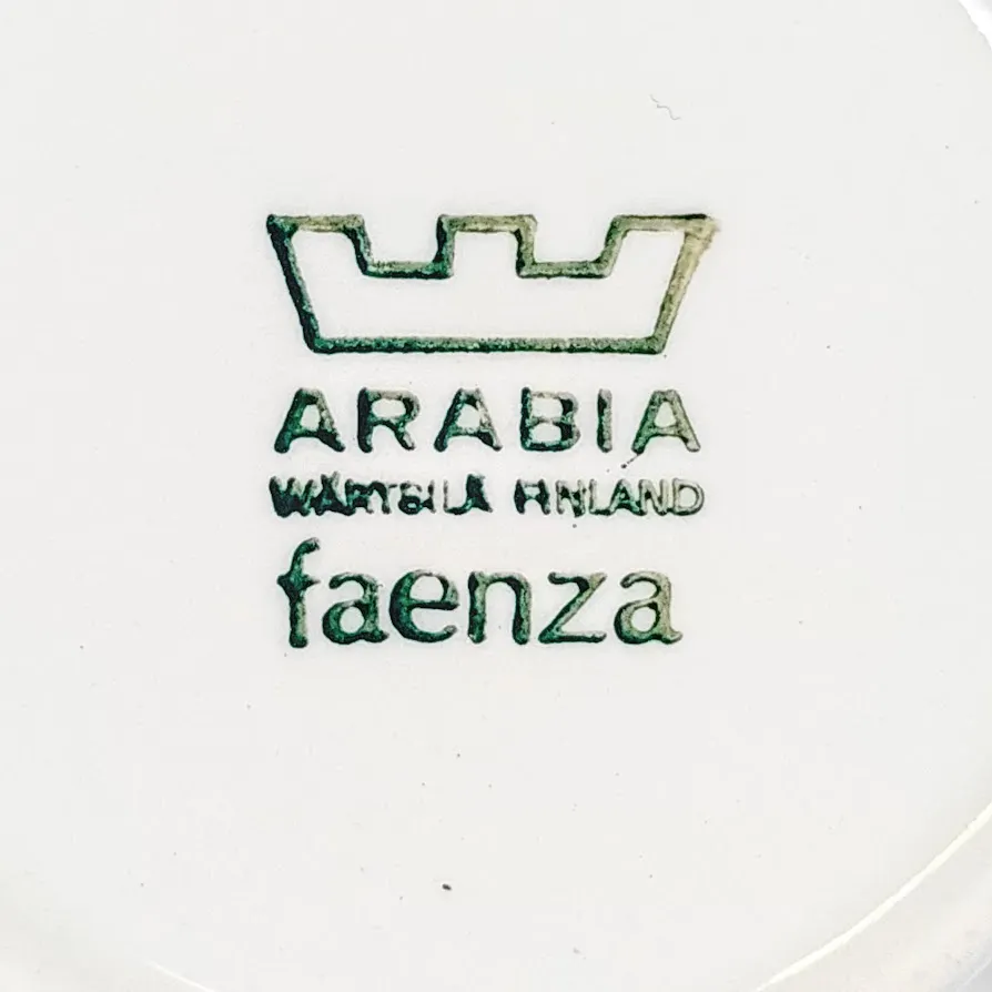 Arabia Faenza mustaraita sokerikko ja kermakko - Image 4
