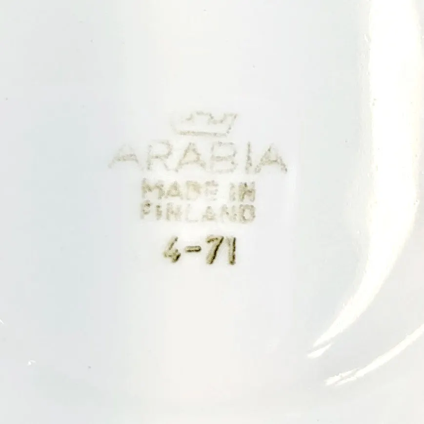 Arabia kahvikuppisetti 4 osaa - Image 3
