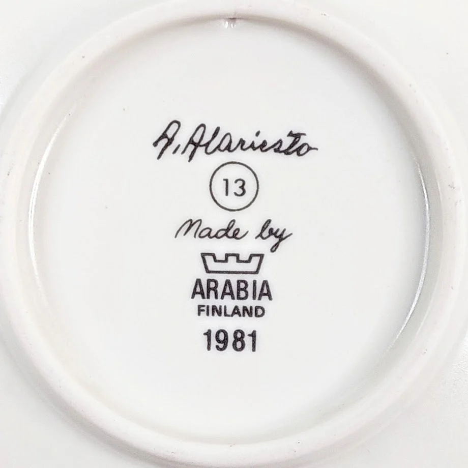 Arabia Kotakylä talvella seinälautanen - Image 4