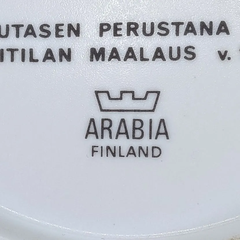 Arabia seinälautanen 20 cm - Image 3