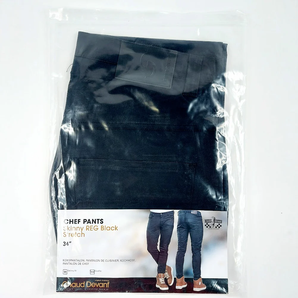 Chaud Devant Chef pants Skinny fit kokin housut koko 34" - Image 3