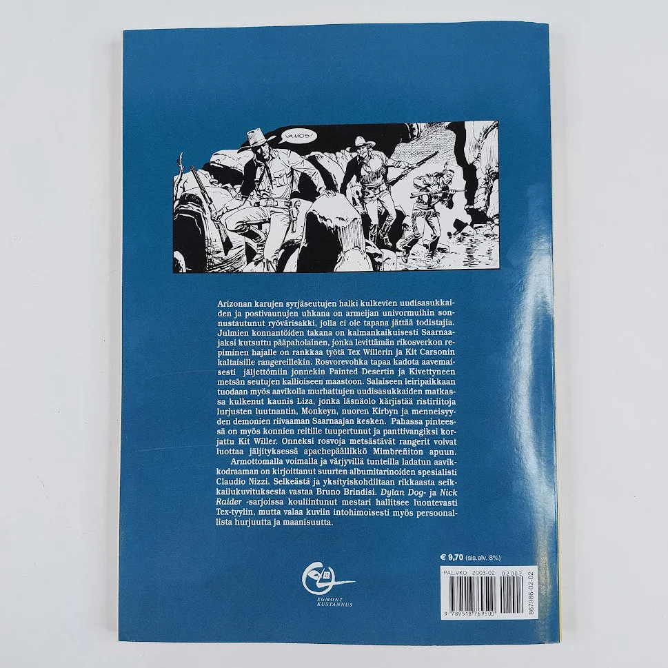 Claudio Nizzi, Bruno Brindisi: Tex Willer Aavikon saalistajat - Image 2