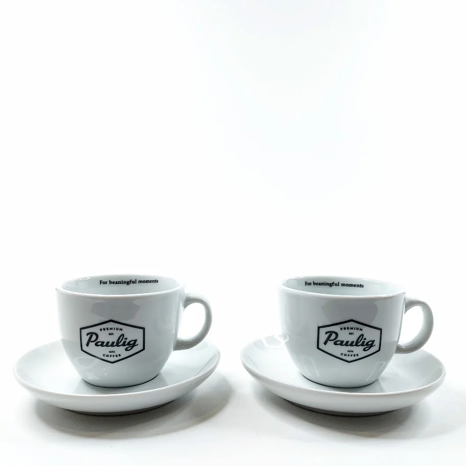 Cup & Saucer Paulig kahvikuppisetti 4 osaa