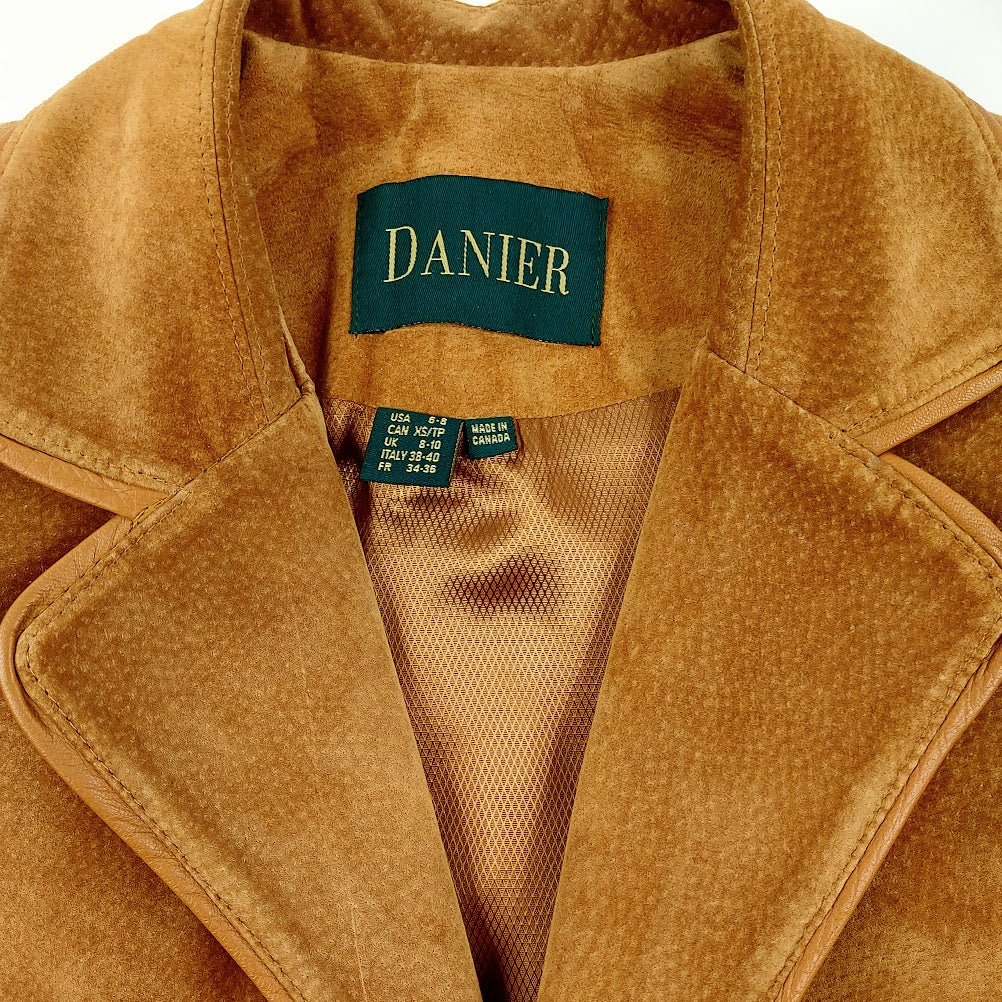 Danier mokkanahkatakki koko 38 - Image 4