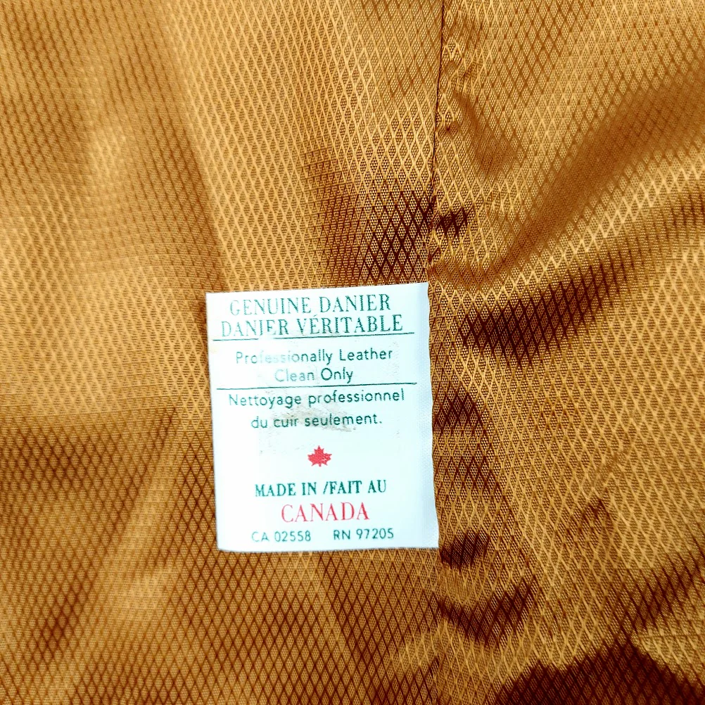 Danier mokkanahkatakki koko 38 - Image 6