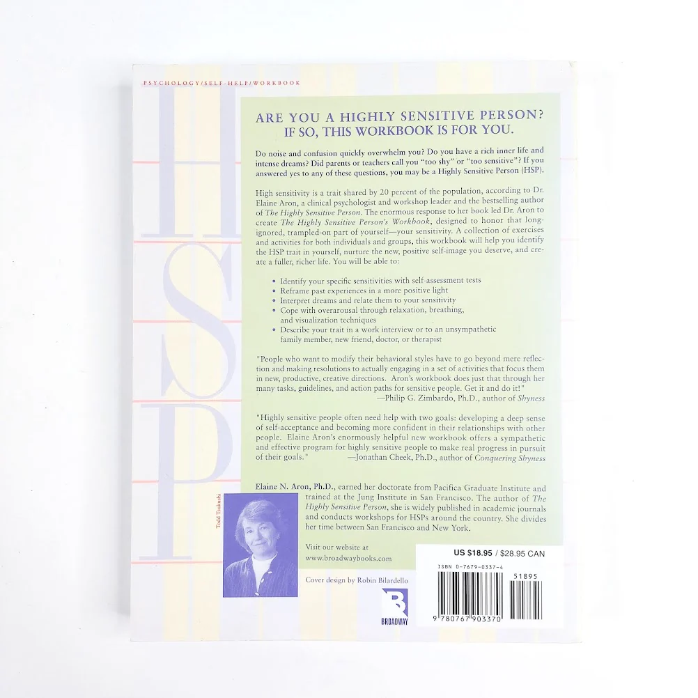 Elaine N. Aron, Ph.D.: The Highly Sensitive Person's Workbook - Image 2