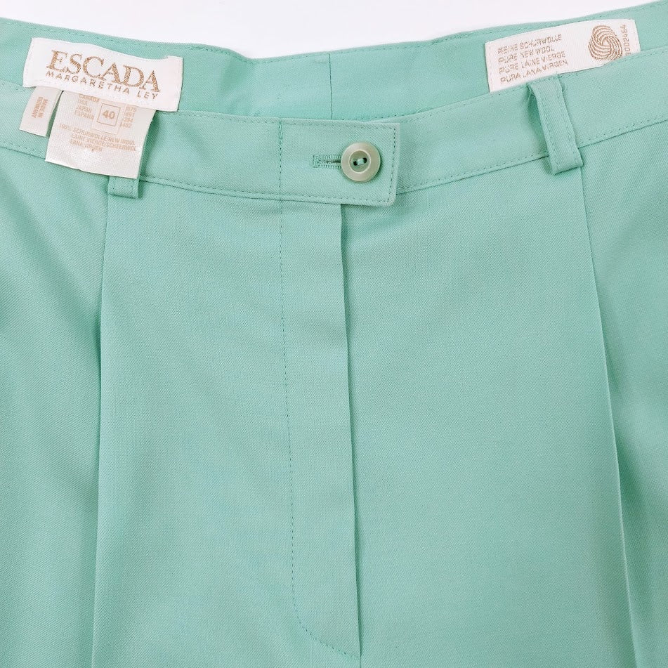 Escada by Margaretha Ley vintage villakangashousut koko 40 - Image 3