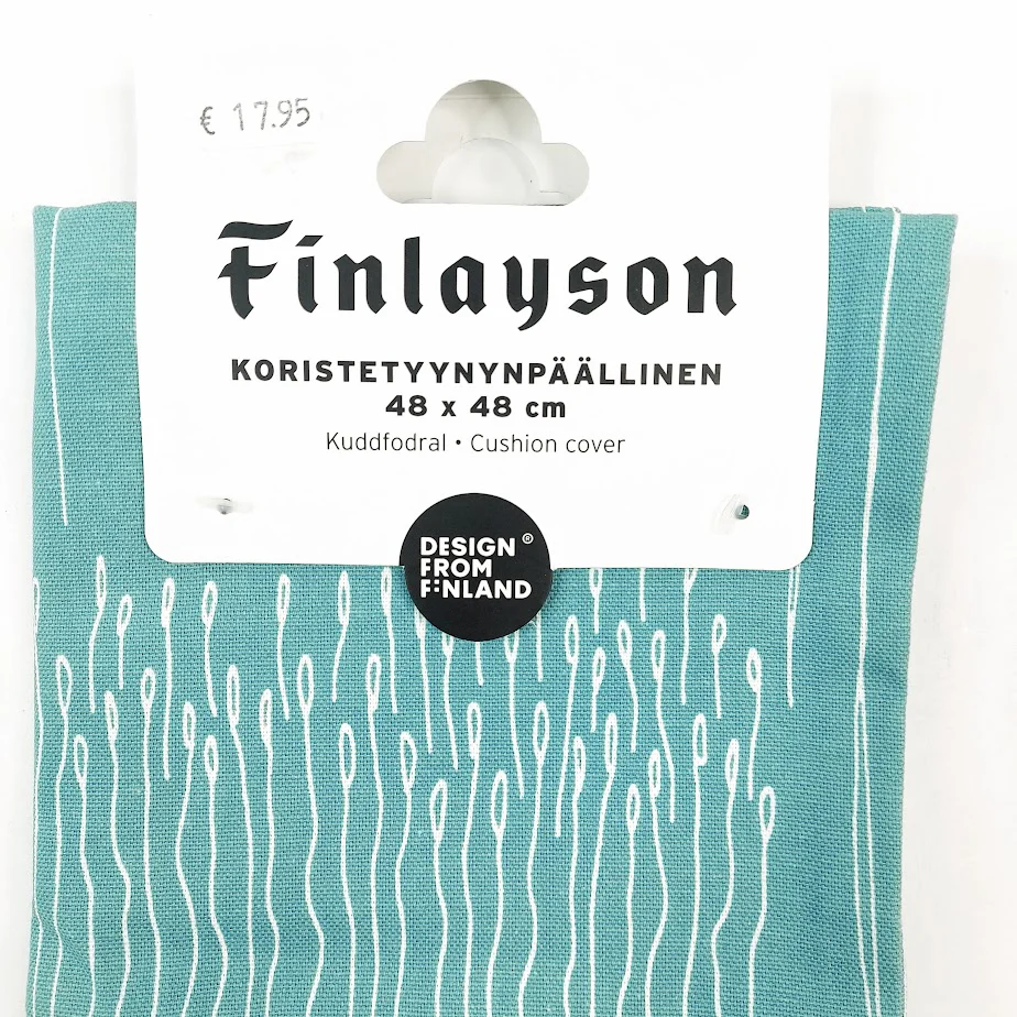Finlayson Ohikiitävät koristetyynypäällinen koko 48 x 48 cm - Image 3