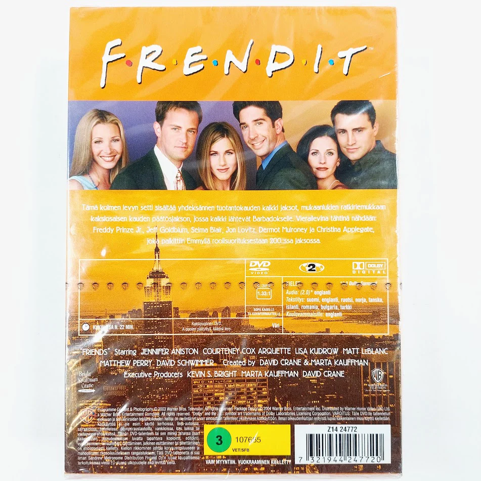 Frendit Yhdeksäs tuotantokausi 3DVD - Image 2