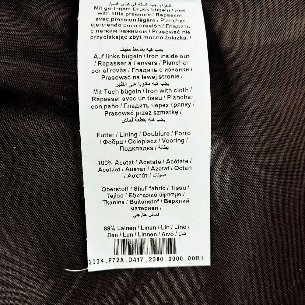 Gerry Weber pellavasekoitejakkupuku koko 38 - Image 11