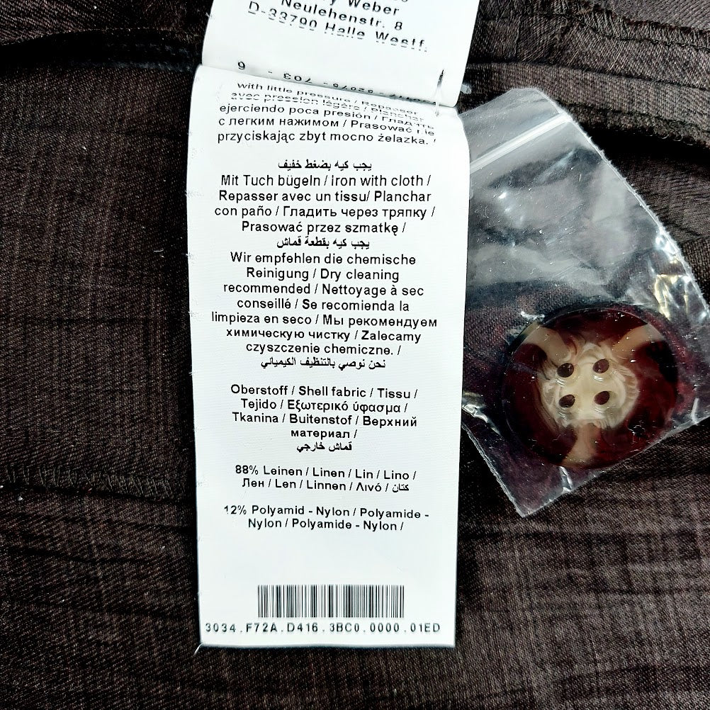 Gerry Weber pellavasekoitejakkupuku koko 38 - Image 6