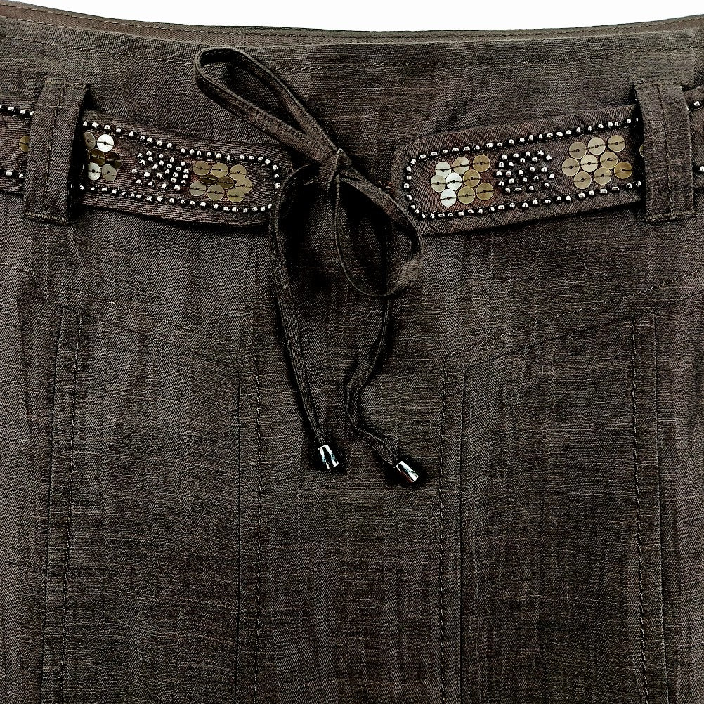 Gerry Weber pellavasekoitejakkupuku koko 38 - Image 9