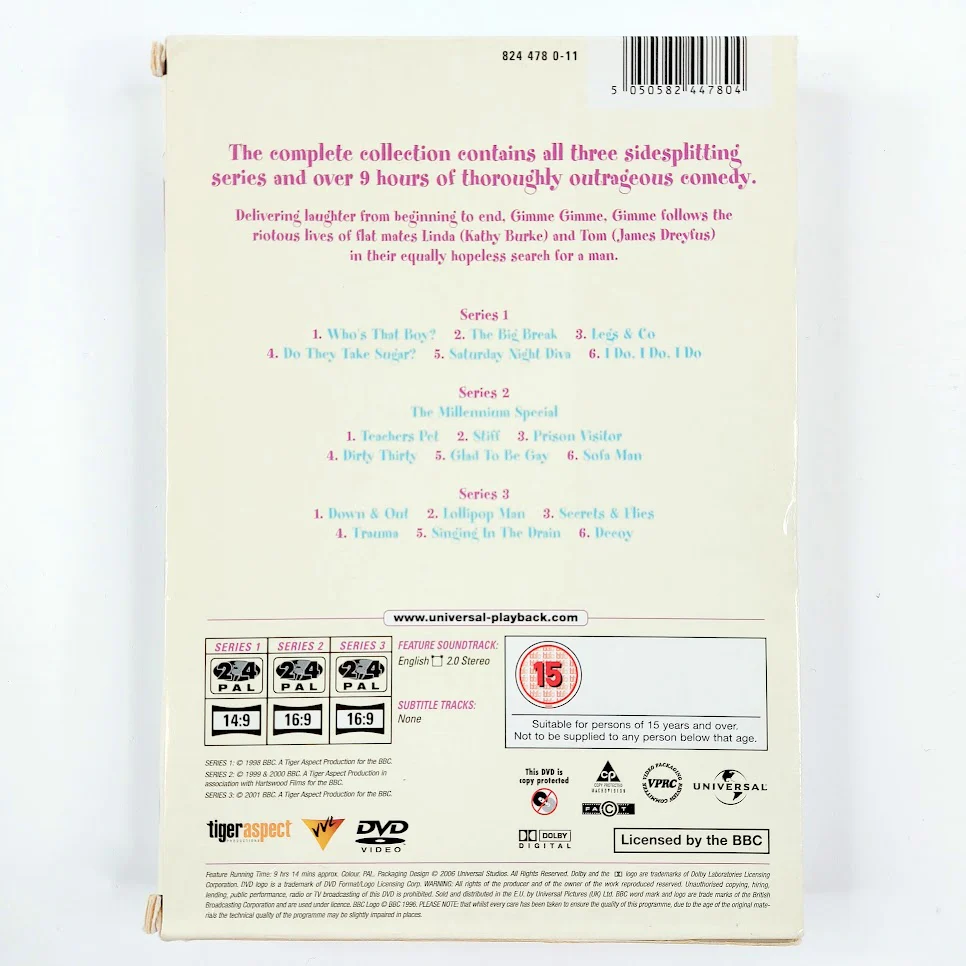 Gimme Gimme Gimme - The Complete Collection 3DVD - Image 2