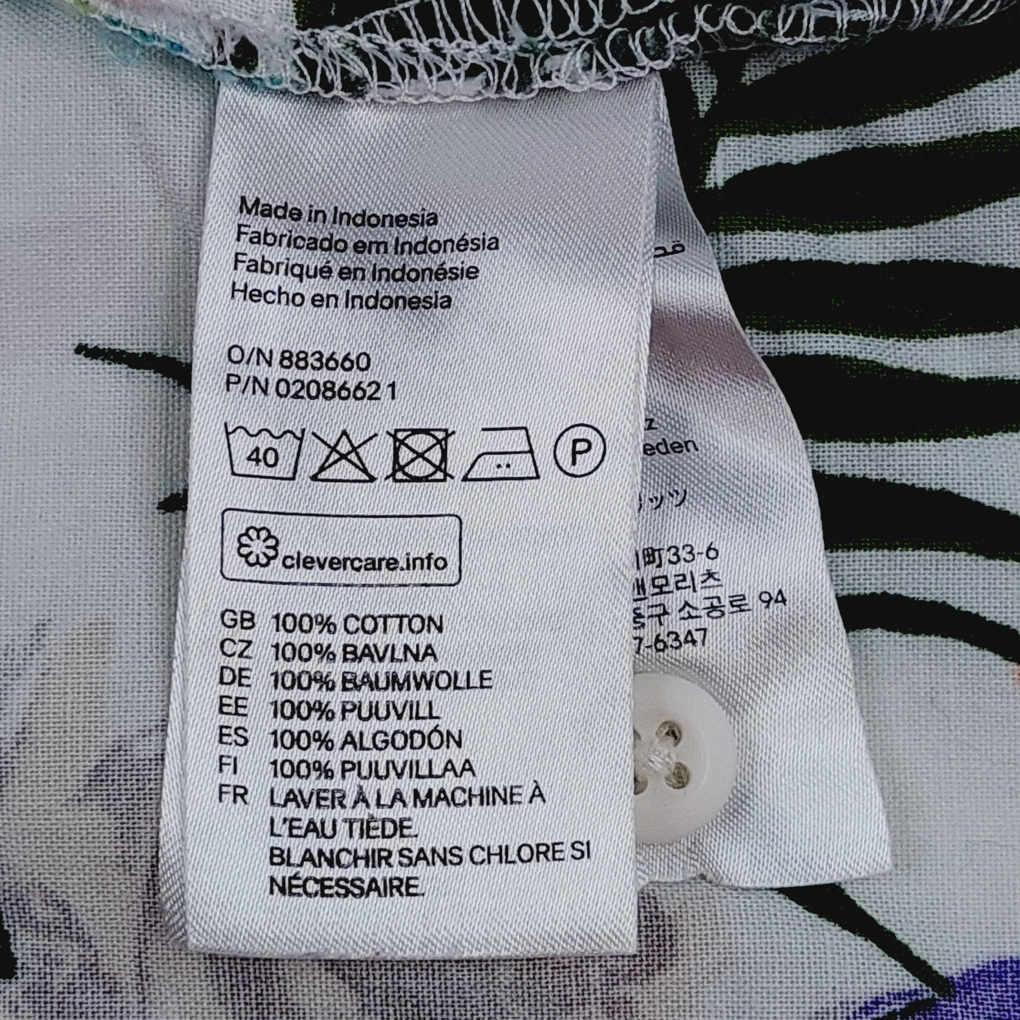 H&M Divided Havaiji-paita koko M - Image 4