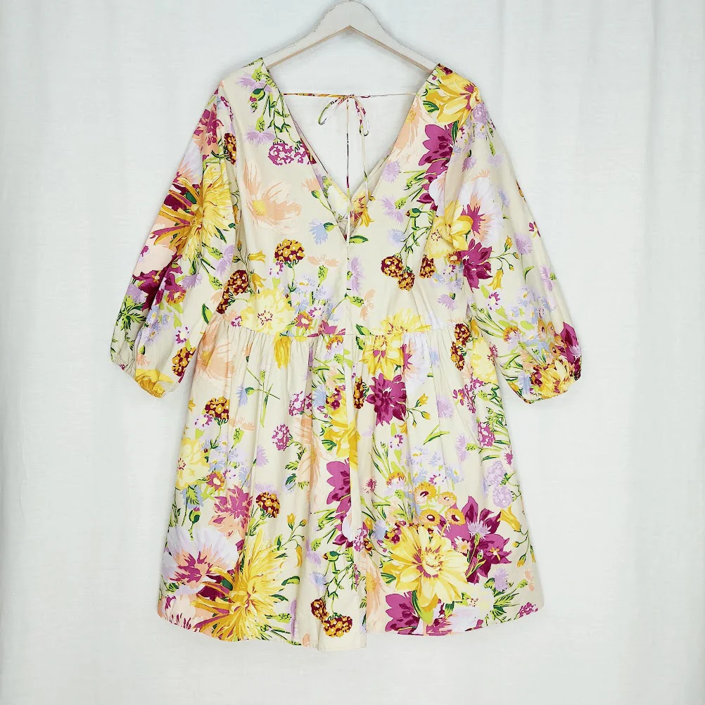 H&M pussihihainen mekko koko L - Image 2