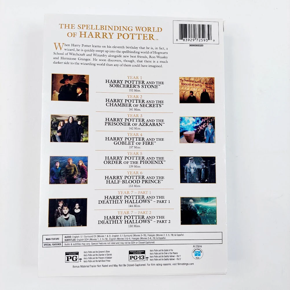 Harry Potter 8-film DVD Collection - Image 2