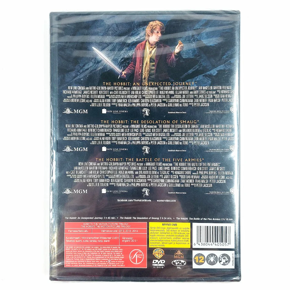 Hobitti: The Motion Picture Trilogy DVD - Image 2