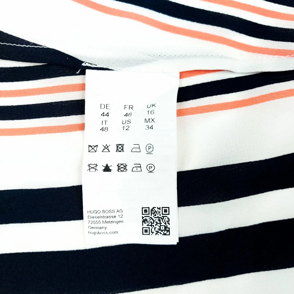 Hugo Boss Hemsy hihaton pitkä silkkimekko koko 44 - Image 4