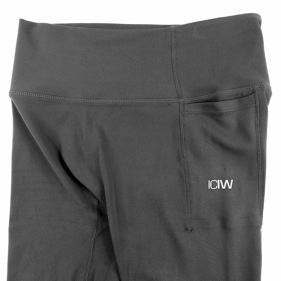 Icaniwill Luxe Tights W-Charcoal urheilulegginsit koko S - Image 3