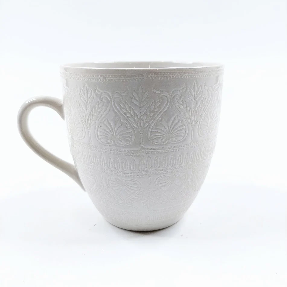 Indiska valkoinen XL-muki - Image 3