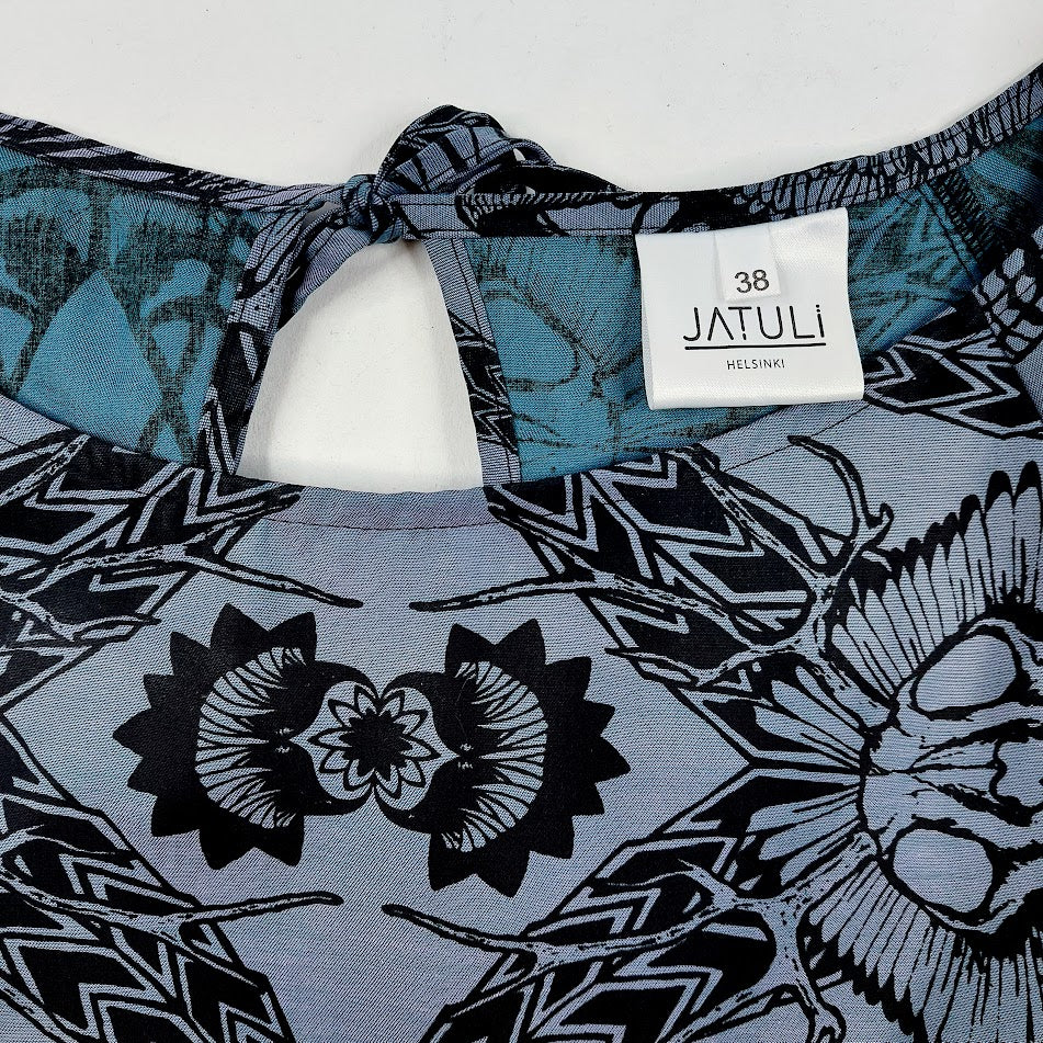 Jatuli Helsinki lyhythihainen mekko koko 38 - Image 3