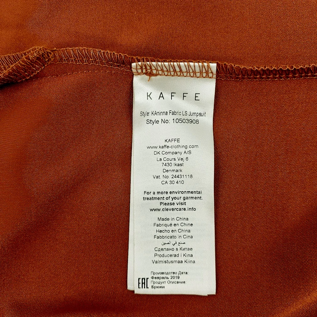 Kaffe KAninna LS Jumpsuit koko S - Image 4