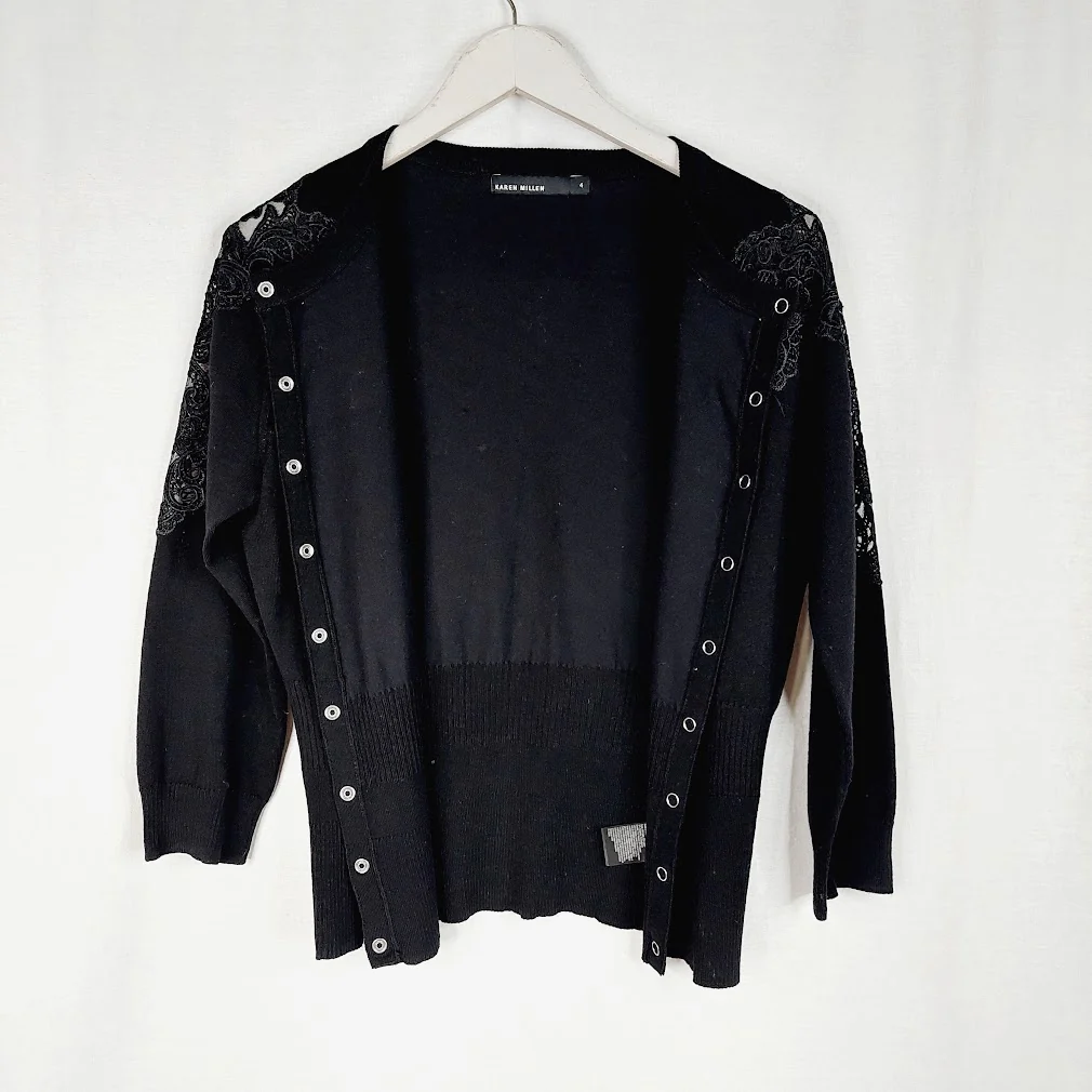 Karen Millen neuletakki koko XS/S - Image 3