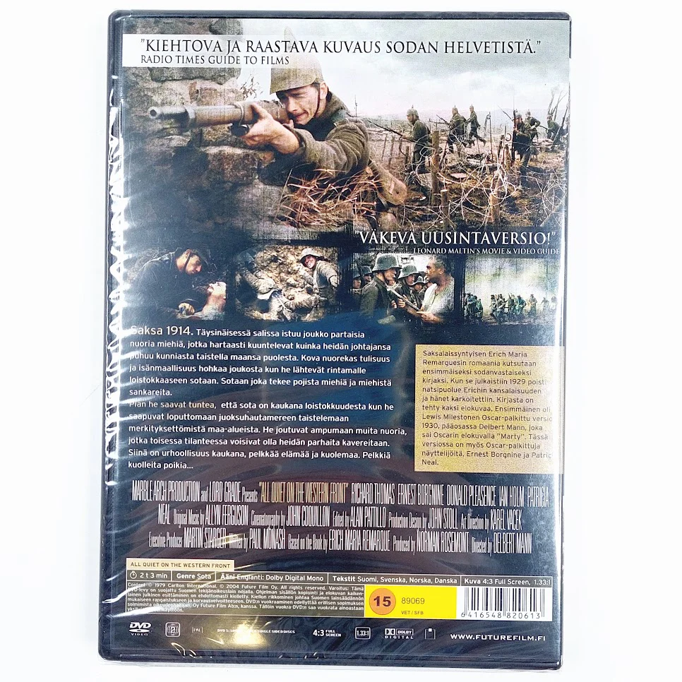Länsirintamalta ei mitään uutta DVD - Image 2