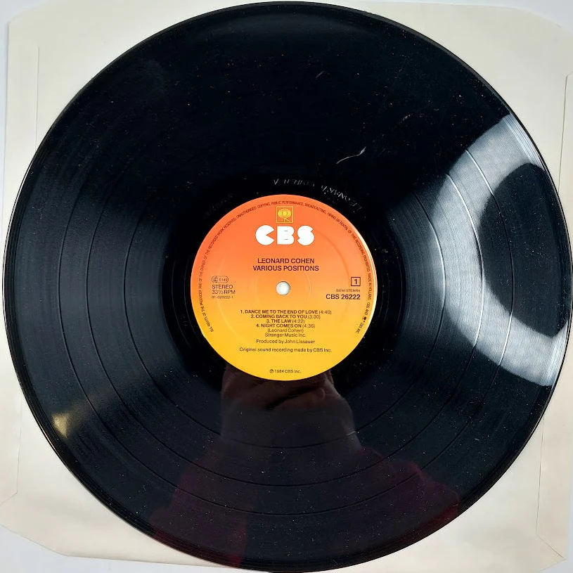 Leonard Cohen Various Positions-vinyyli - Image 7