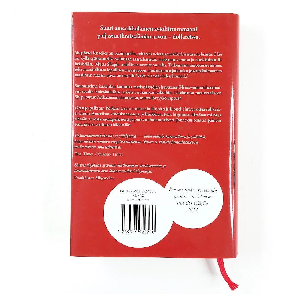 Lionel Shriver: Jonnekin pois - Image 2