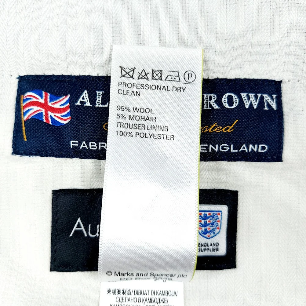 M&S Autograph Alfred Brown puku koko 48 / 34/33" - Image 10