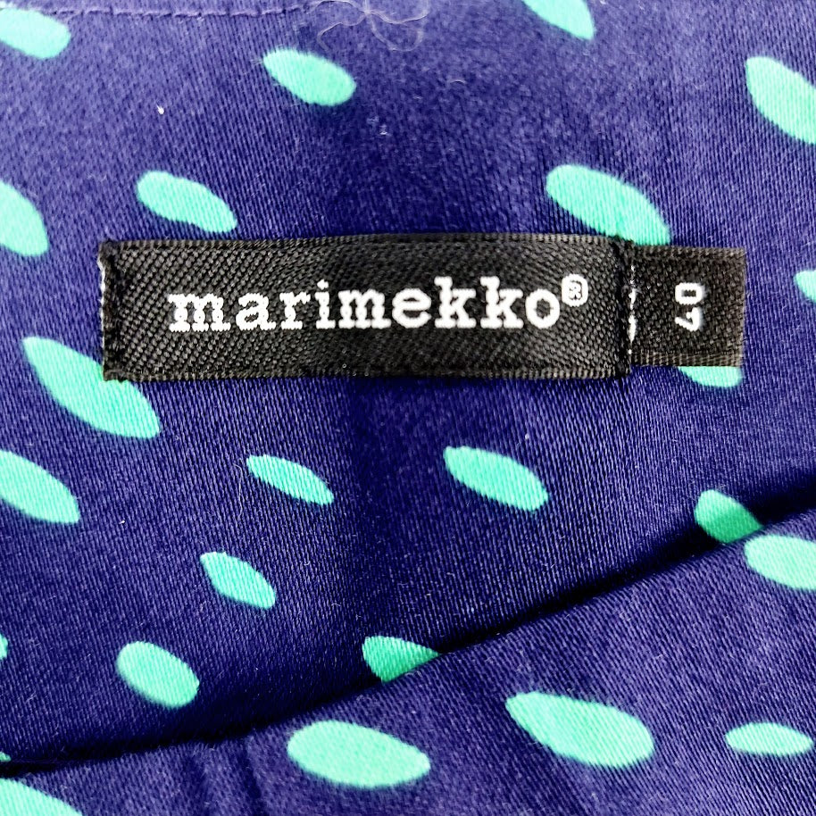 Marimekko Kaski Musta Kottarainen housut koko 40 - Image 3