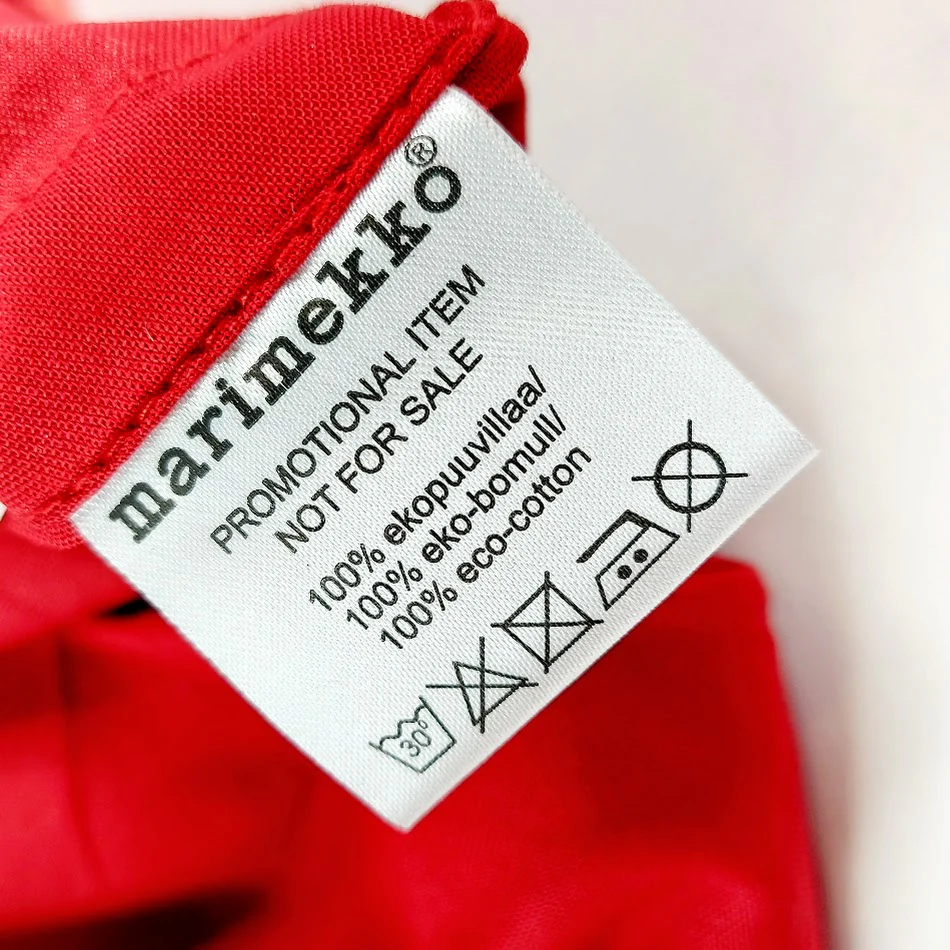 Marimekko Unikko 60-vuotis juhlavuoden kangaskassi - Image 4