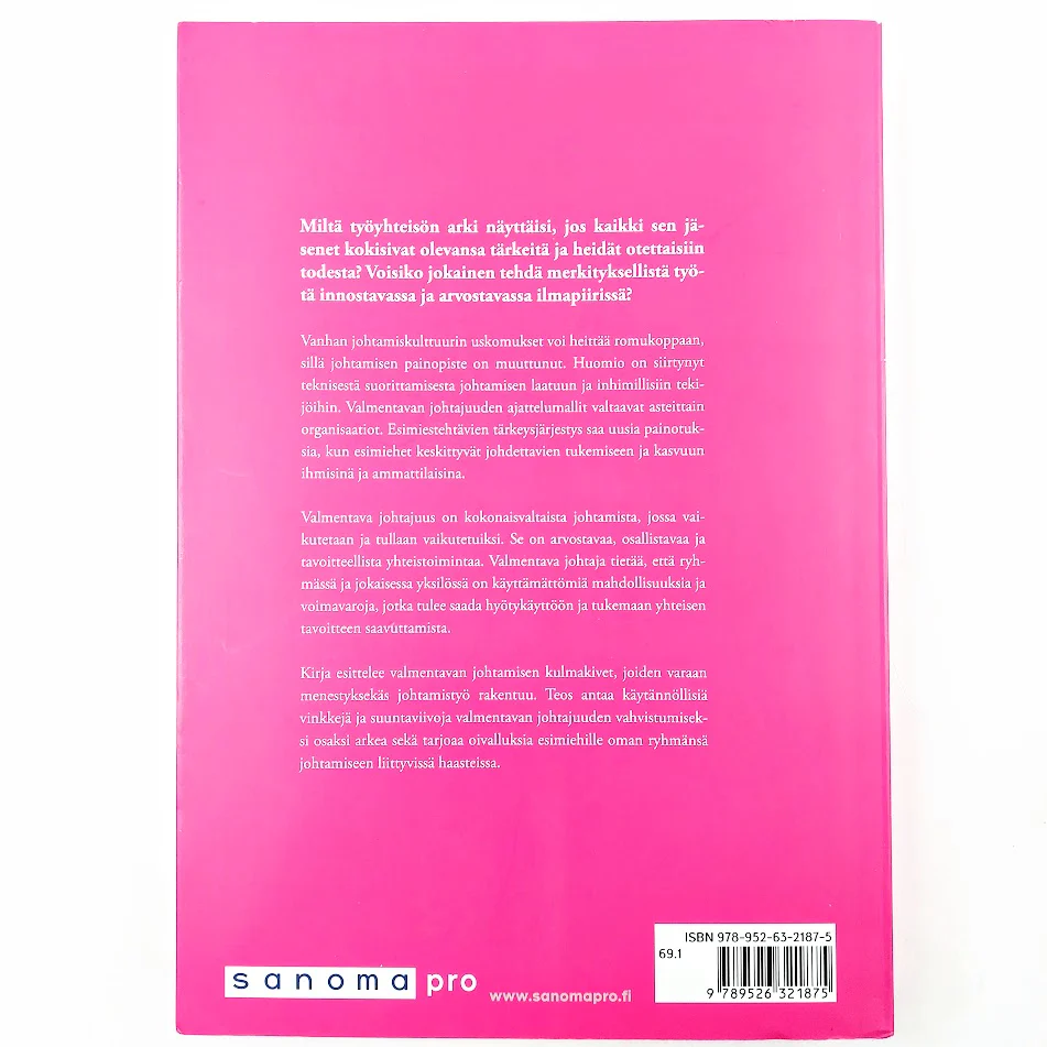 Marjo-Riitta Ristikangas, Vesa Ristikangas: Valmentava johtajuus - Image 2