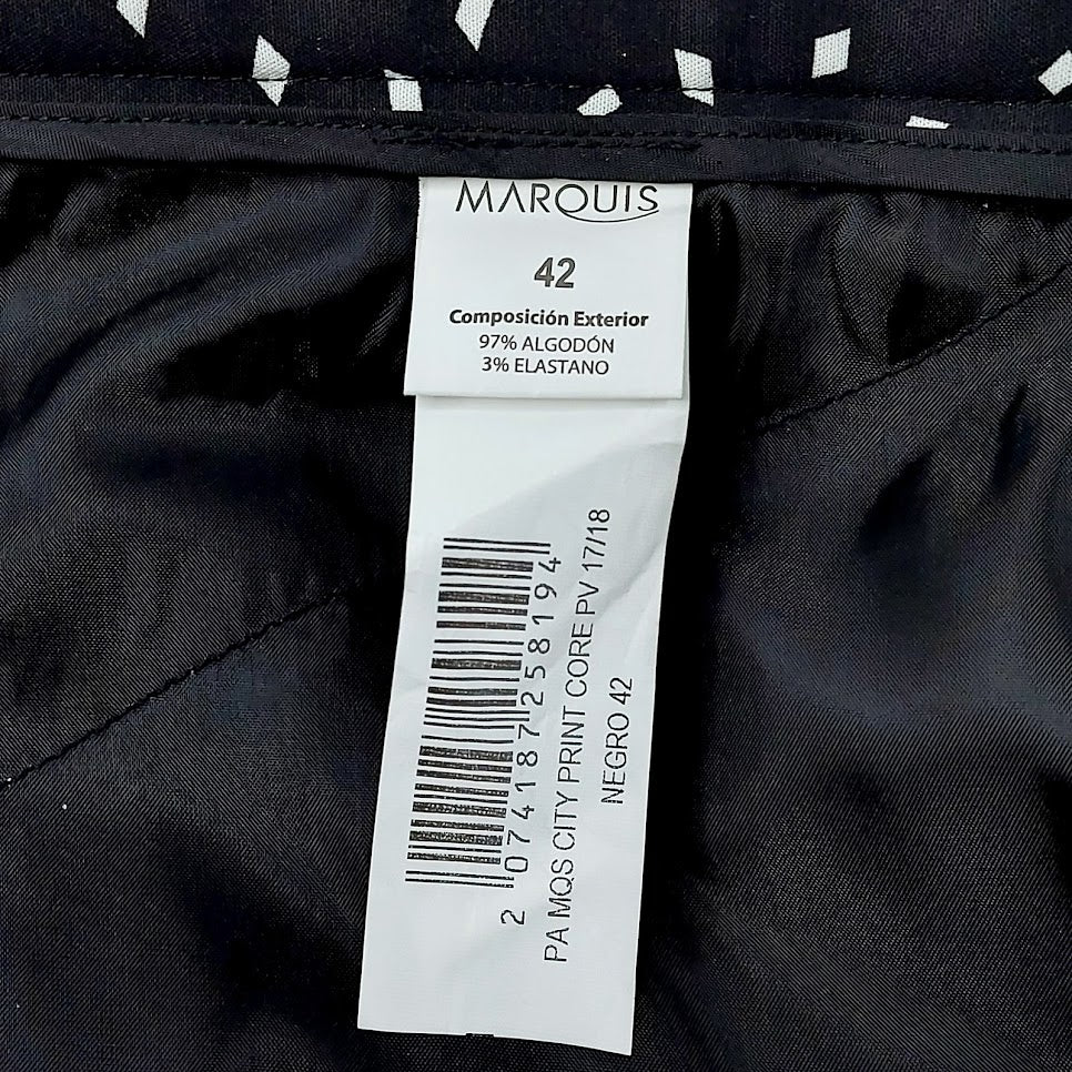 Marquis Skinny Pant City Print housut koko 42 - Image 4