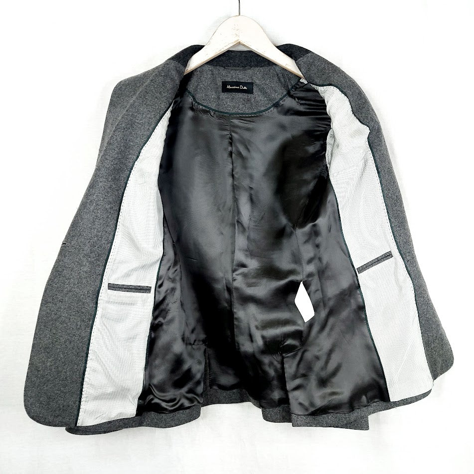 Massimo Dutti villakangasbleiseri koko 36 - Image 3