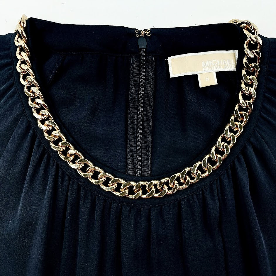 Michael Kors hihaton silkkitunika koko M - Image 3