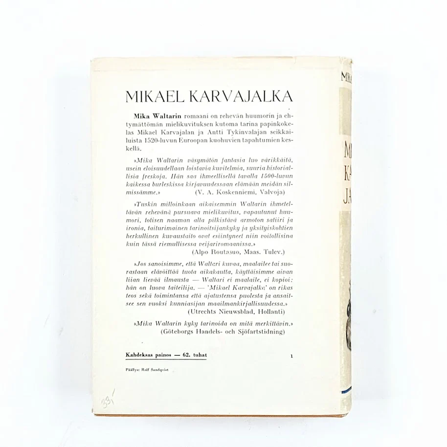 Mika Waltari: Mikael Karvajalka - Image 2