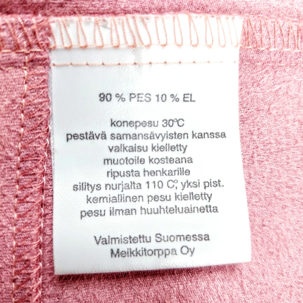 Muotitorppa tekstiilinahkajakku koko L - Image 4