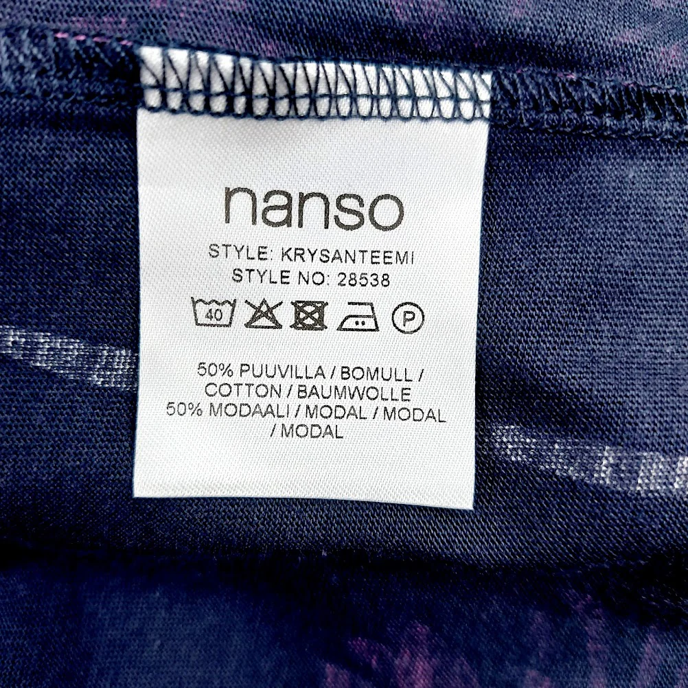 Nanso Krysanteemi trikookaftaanimekko koko XS - Image 4