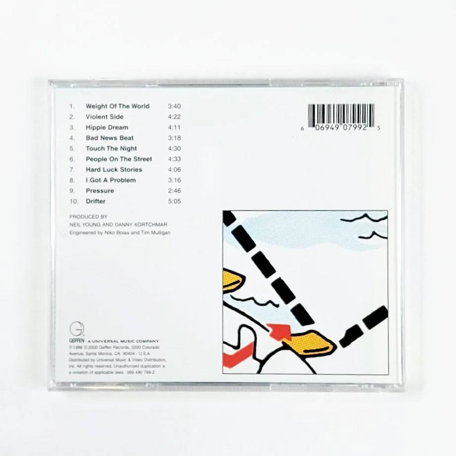 Neil Young Landing On Water CD - Image 2