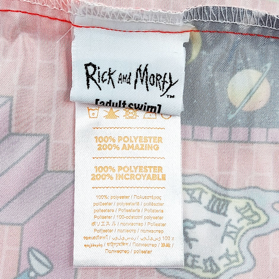 OppoSuits Rick & Morty lyhythihainen kauluspaita koko L - Image 4