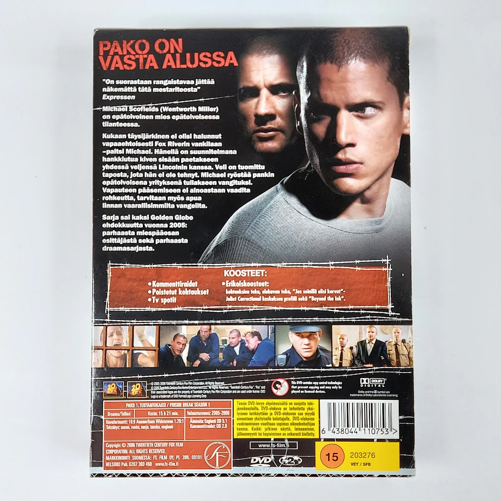 Pako 1.Tuotantokausi  6 DVD - Image 3