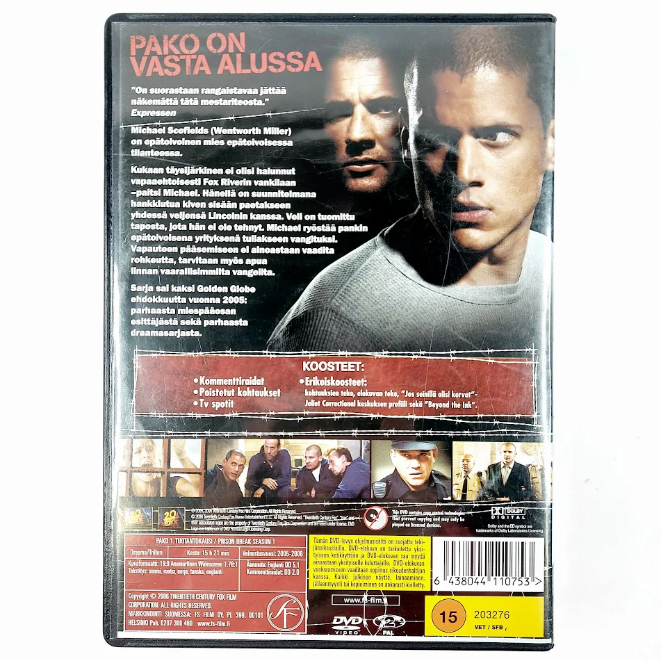 Pako 1. tuotantokausi 6DVD - Image 2